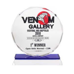 Plakat / Vandel Acrylic Bulat Bevel 2 sisi